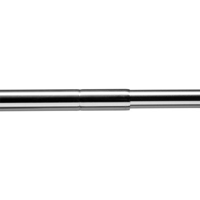 Croydex Aluminium Shower Curtain Telescopic Rod Silver (One Size) - 3