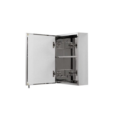 Croydex Avon Single Door Stainless Steel Cabinet