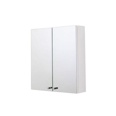 Croydex Carra Double Door Stainless Steel Cabinet