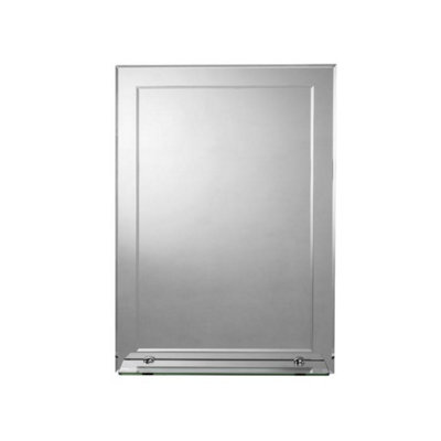 Croydex Devoke Rectangular Double Layer Mirror with Shelves 700x500x16mm