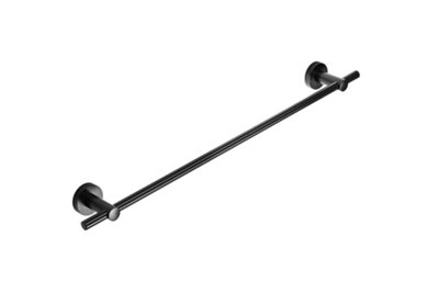 Croydex Epsom Black Flexi-Fix™ - Towel Rail