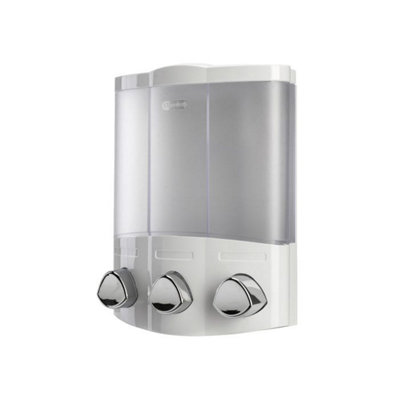 Croydex Euro Dispenser Trio White