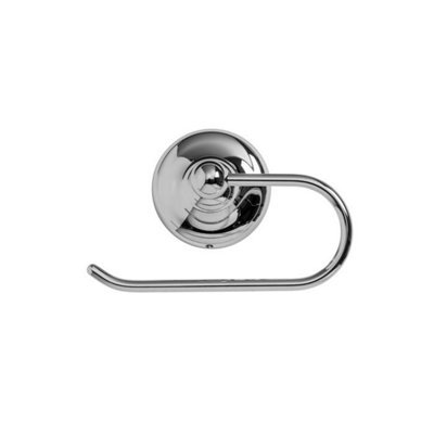 Croydex Chester Flexi-Fix Toilet Roll Holder Polished Chrome