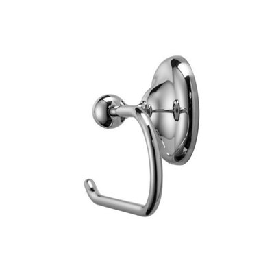 Croydex Chester Flexi-Fix Toilet Roll Holder Polished Chrome - 3