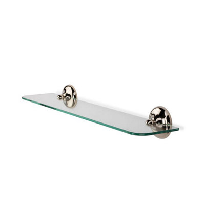 Croydex Grosvenor Flexi-Fix™ Gold Glass Shelf