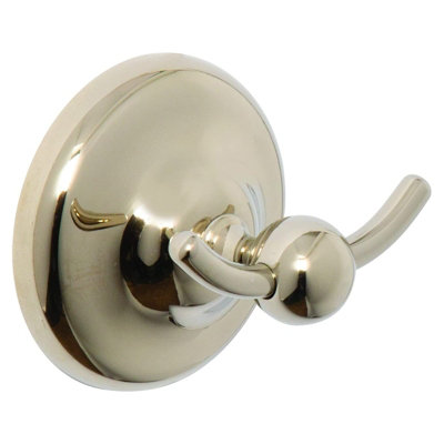 Croydex Grosvenor Gold Bathroom Robe Dressing Gown Hook Traditional QM701703
