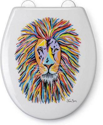 Croydex Lewis McZoo Flexi-Fix™ Toilet Seat-Steven Brown