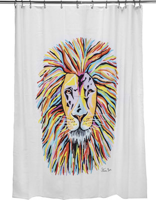 Croydex Lewis McZoo Shower Curtain-Steven Brown
