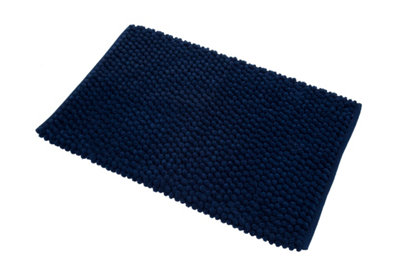 Croydex Navy Soft Cushioned Bath Mat