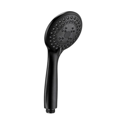 Croydex AM301041SF Shower Handset Matt Black 90mm x 210mm