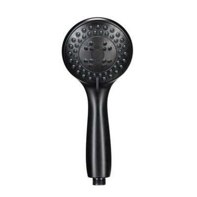 Croydex AM301041SF Shower Handset Matt Black 90mm x 210mm - 3
