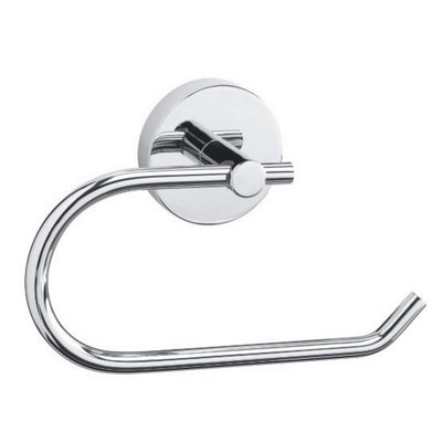 Croydex Romsey Toilet Roll Holder Silver (One Size) | DIY At B&Q