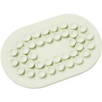 Croydex Tappeto da bagno in lattice Rubagrip (34 x 74 cm