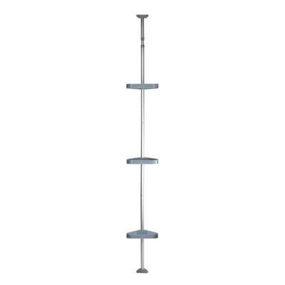 Croydex Telescopic Triple Corner Storage Basket