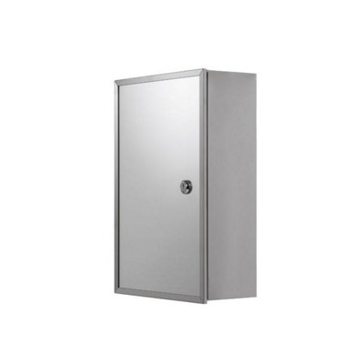 Croydex Trent Lockable Stainless Steel Cabinet