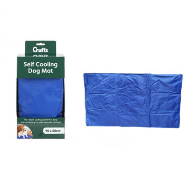 Crufts Pet Cooling Mat Large Self Cooling Pad 90 x 50cm
