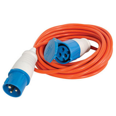 Crusader 25M Mains Hook Up Cable Lead