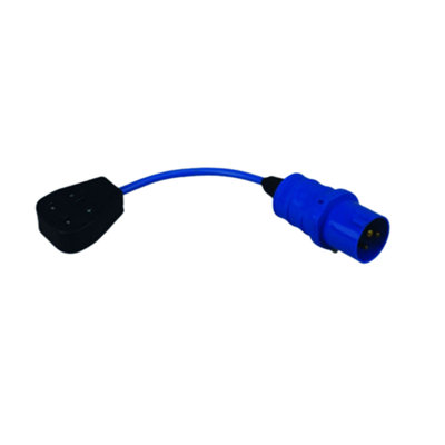 Crusader J240 16A to 13A Mains Hook-Up Adapter for Caravans
