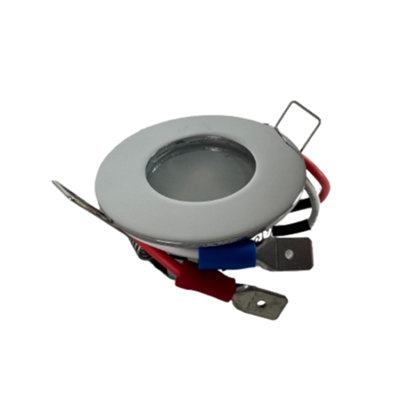 Crusader Lumo Silver 3 Led Surface Ceiling Down Light