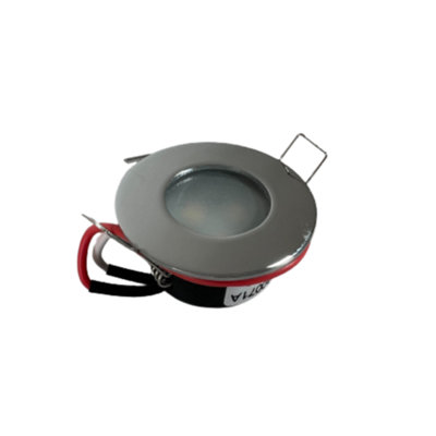 Crusader Lumo Silver 3 Led Surface Ceiling Down Light