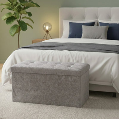 Crushed Velvet Rectangle Storage Box with Lid Elegant Organizer for Any ...