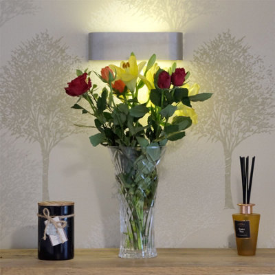 Crystal Glass Short Flower Vase