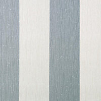 Crystal Stripe Wallpaper Silver Ivory Glitter Sparkle Striped Textured Vinyl