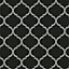 Crystal Trellis Wallpaper Black / Silver Debona 8895
