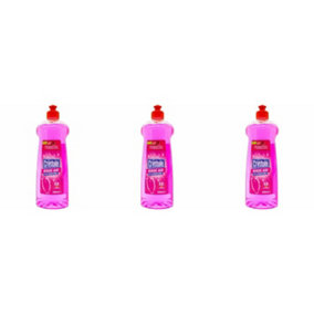Crystale Dishwasher Rinse Aid - Pink Grapefruit 500ml (Pack of 3)