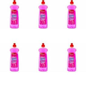 Crystale Dishwasher Rinse Aid - Pink Grapefruit 500ml (Pack of 6)
