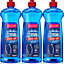 Crystale Total Action Dishwasher Rinse Aid - Streak Free Formula - 500ml (Pack of 3)
