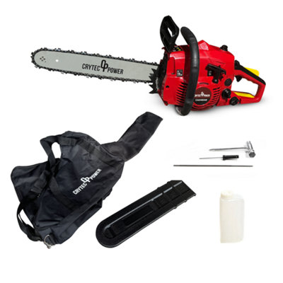 Crytec 38cc Petrol Chainsaw 40cm Cutting Diameter