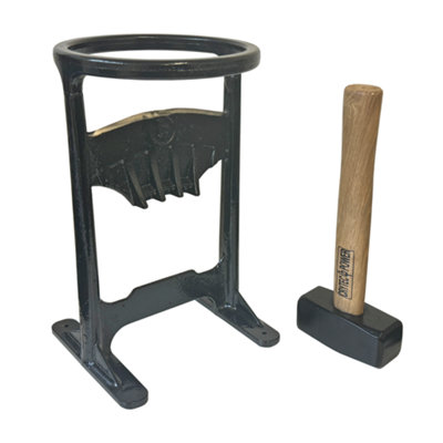 Crytec Cast Iron Heavy Duty Kindling Splitter With Hammer