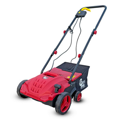 Crytec CRSA-E 1500W Lawn Scarifier Corded Electric Grass Aerator