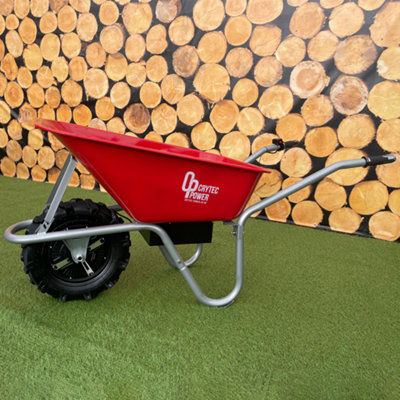 Crytec Electric Powered Wheelbarrow DIY at B Q