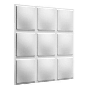 Cubes Design 12 Boards 50x50cm 3D Wall Panel