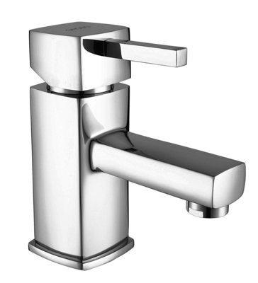 Cubic Chrome Plated Mono Basin Tap