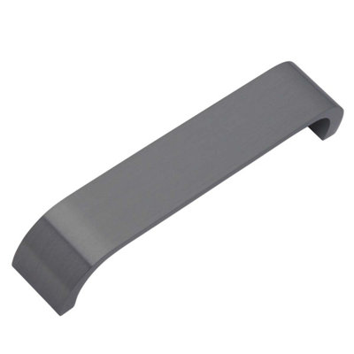 Cubic Gun Grey Cabinet Door Pull Bar Handle