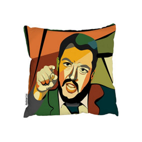 Cubism Art Style, Politician (Cushion) / 60cm x 60cm