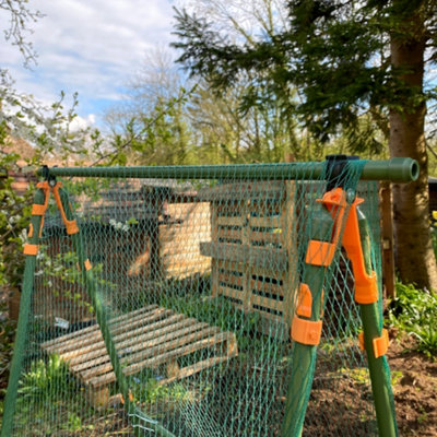 Cucumber Trellis & Pea Support Frame for Heavy Climbing Plants - 0.75m ...