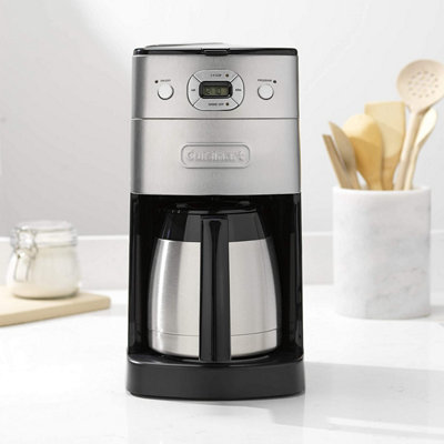 Cuisinart Grind and Brew Automatic Bean to Cup Filter Coffee Maker Stainless Steel DIY at B Q