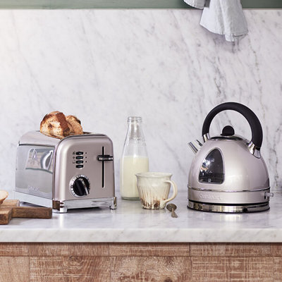 CUISINART - Toaster vintage rose 2 tranches