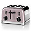 Cuisinart Style Collection 4 Sl Toaster Vintage Rose