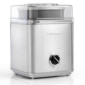 Cuisinart Style Collection Deluxe Ice Cream Maker  Brushed Stainless Steel