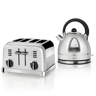 Cuisinart Style Frosted Pearl Traditional Kettle Sl Toaster