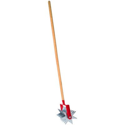 thumbnail image 2 of Adjustable Garden Rake & Soil Cultivator - Lightweight Manual Tiller With Custom Width 2 of 9