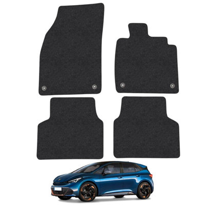 Cupra Born 2021-Onwards Car Floor Mats Carpet Tailored Fit 4pcs Set Anti-Slip