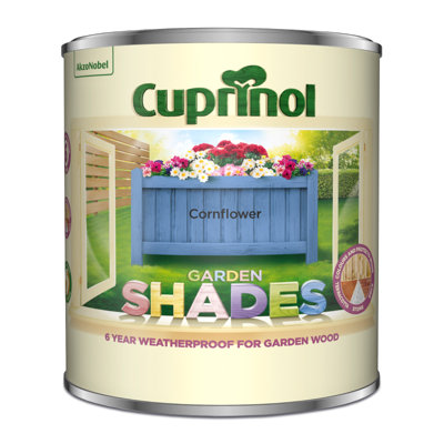 Cuprinol 1L Garden Shades Paint Cornflower