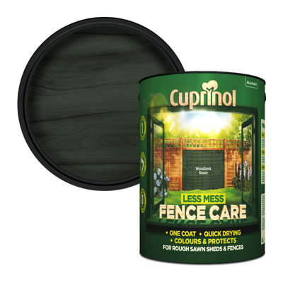 Cuprinol fence online paint forest green