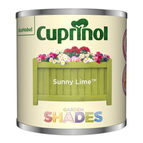 Cuprinol Garden Shades Tester Paint Pot Sunny Lime, 125ml